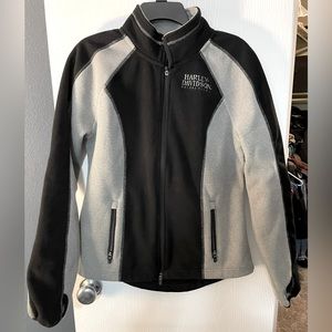 Harley-Davidson Women's Skull Windproof Fleece Jacket